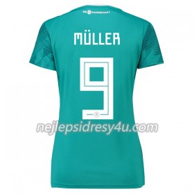 Fotbalový Dres Německo Müller 9 Dámské Venkovní MS 2018